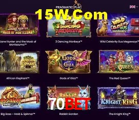 Recursos de Bônus 70Bet